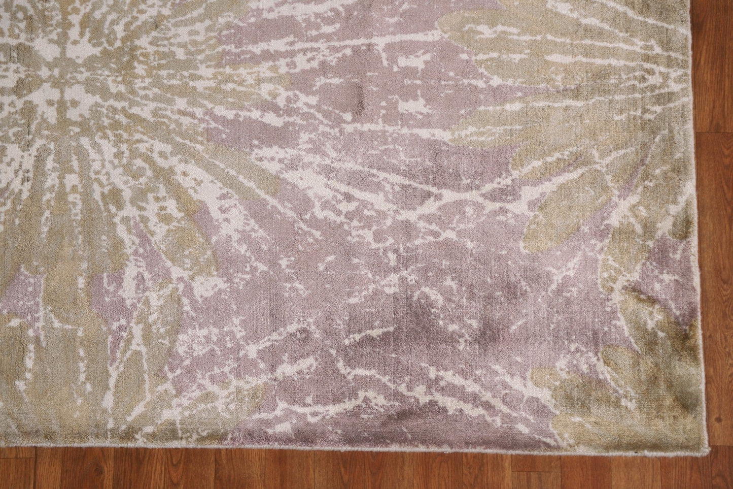 100% Silk Abstract Oriental Area Rug 8x10
