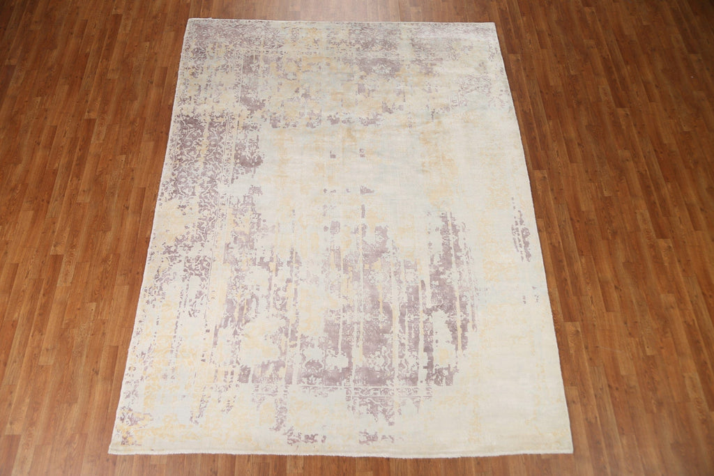 Modern Abstract Oriental Area Rug 8x10