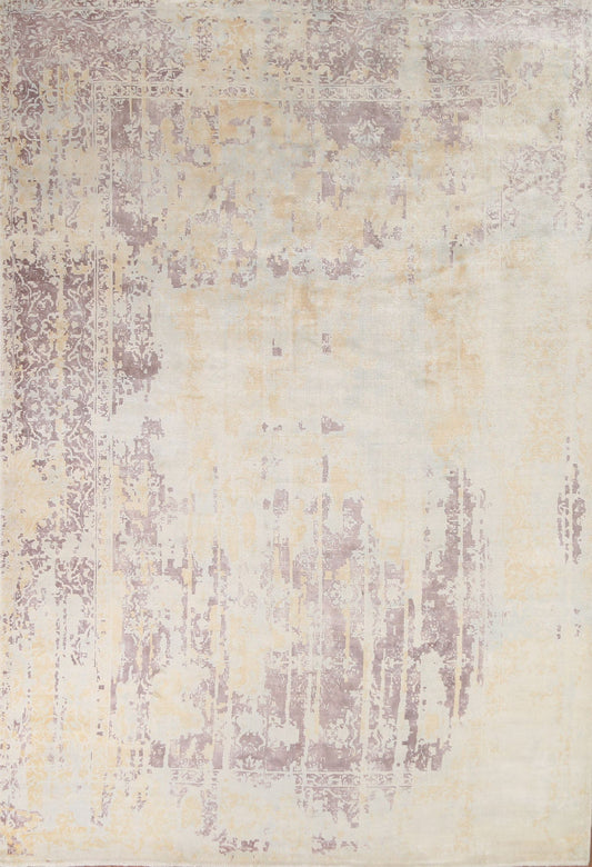 Modern Abstract Oriental Area Rug 8x10