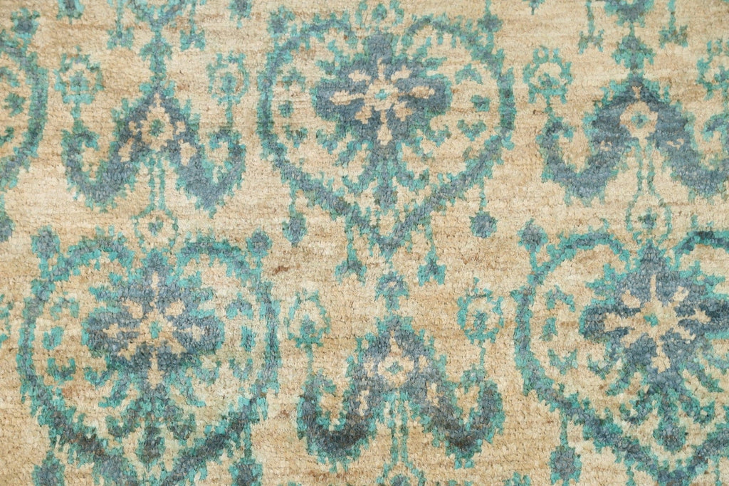 Jute & Wool Moroccan Area Rug 5x8