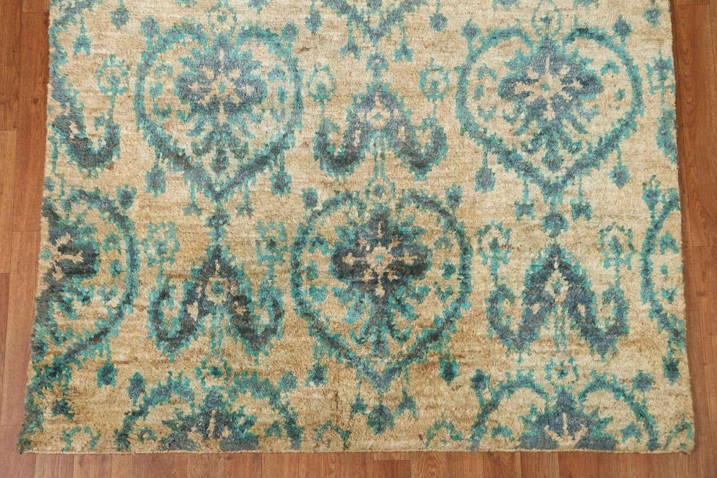 Jute & Wool Moroccan Area Rug 5x8