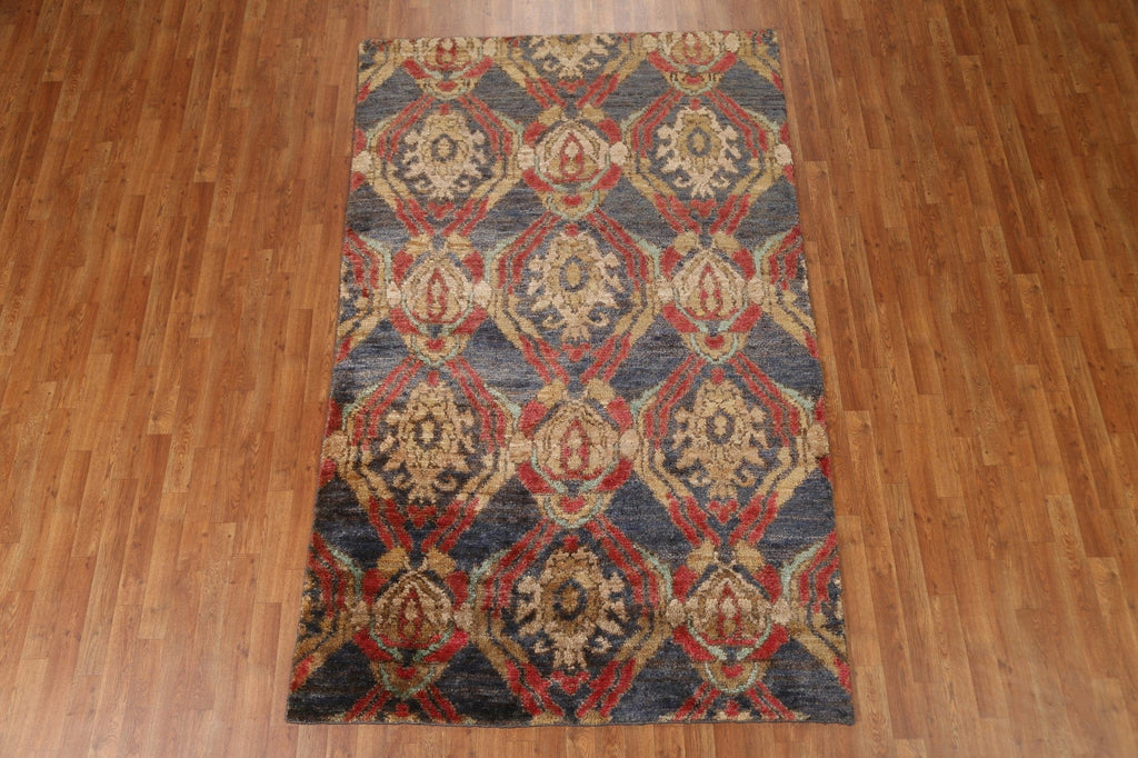 Abstract Moroccan Area Rug 5x8