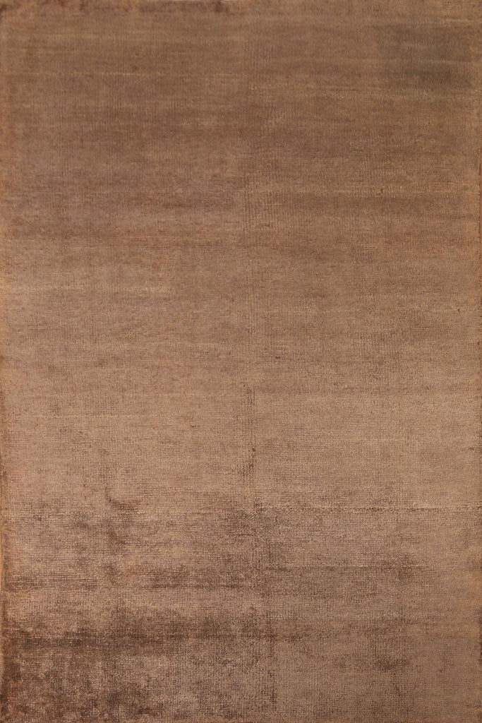 Brown Contemporary Area Rug 5x8