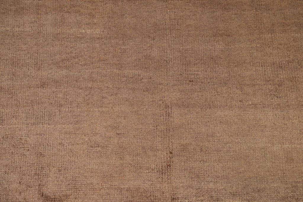 Brown Contemporary Area Rug 5x8