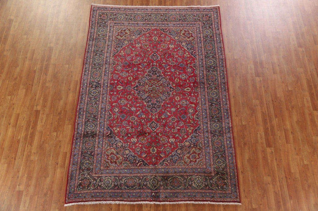 Traditional Kashmar Persian Area Rug 6x9