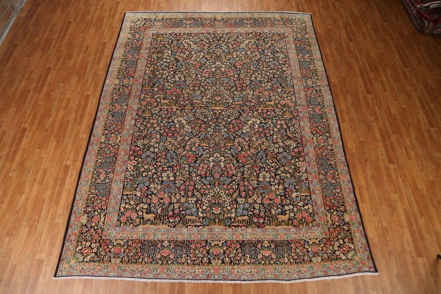 Vegetable Dye Kerman Persian Area Rug 10x13