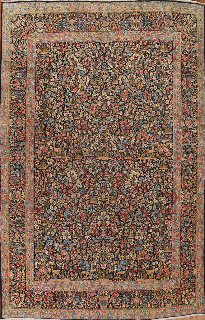 Vegetable Dye Kerman Persian Area Rug 10x13