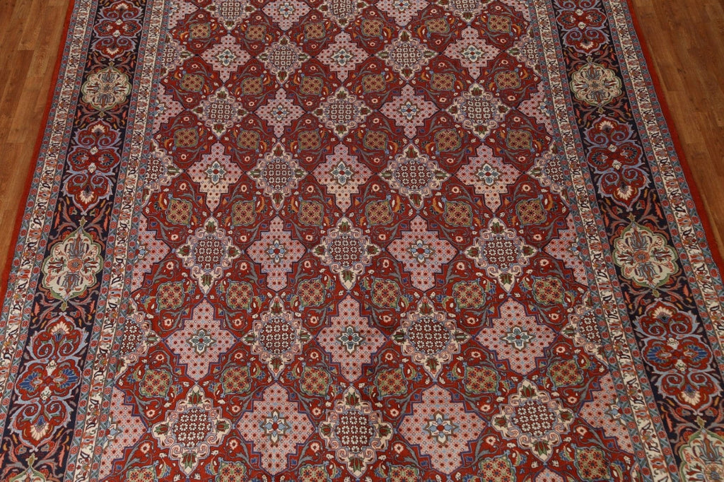 Vegetable Dye Isfahan Persian Large Rug 10x14