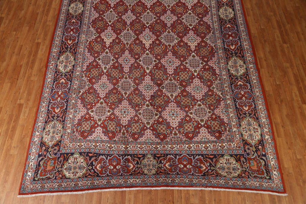 Vegetable Dye Isfahan Persian Large Rug 10x14