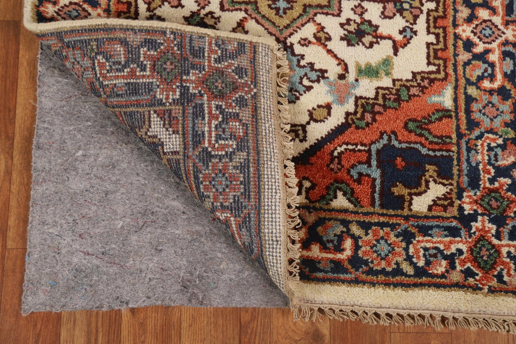 Wool Heriz Serapi Oriental Runner Rug 3x12