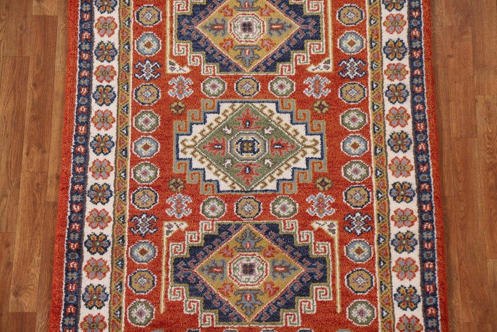 Kazak Handmade Area Rug 4x6