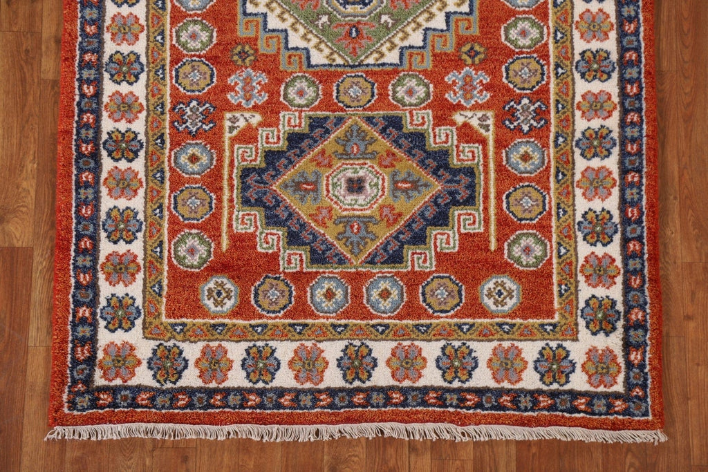 Kazak Handmade Area Rug 4x6