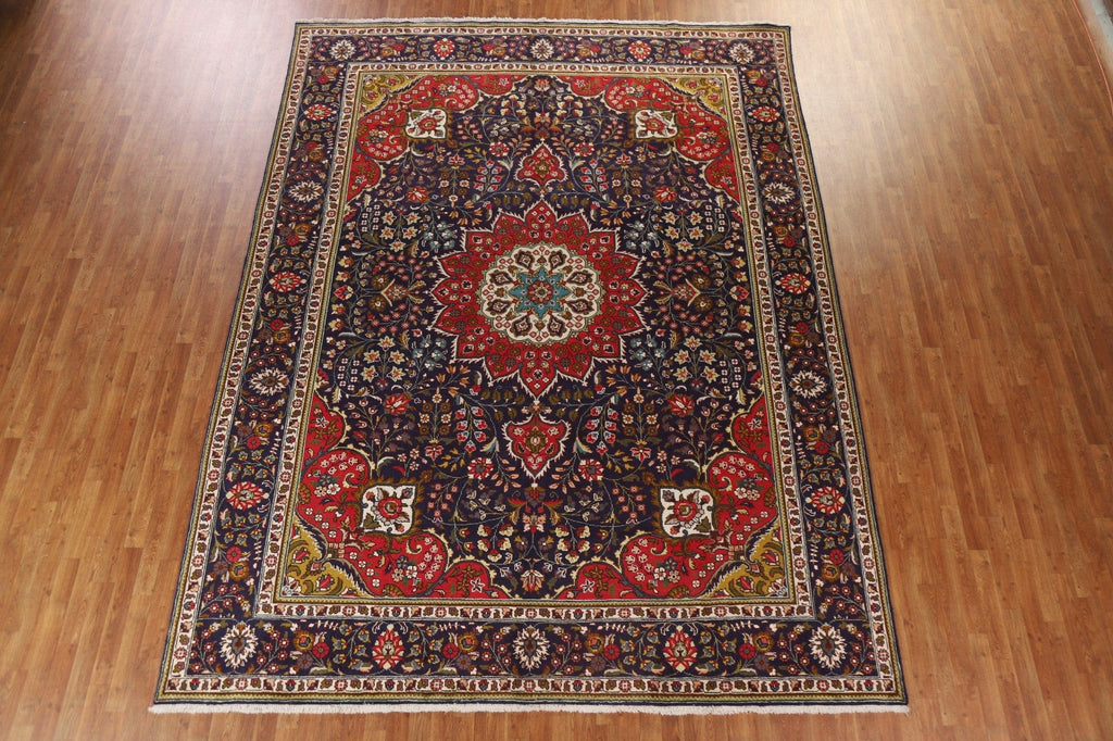 Vegetable Dye Tabriz Persian Area Rug 10x13