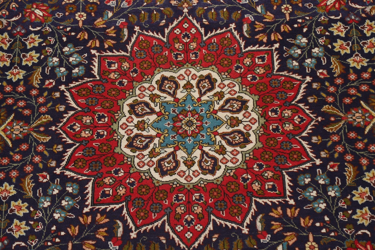 Vegetable Dye Tabriz Persian Area Rug 10x13