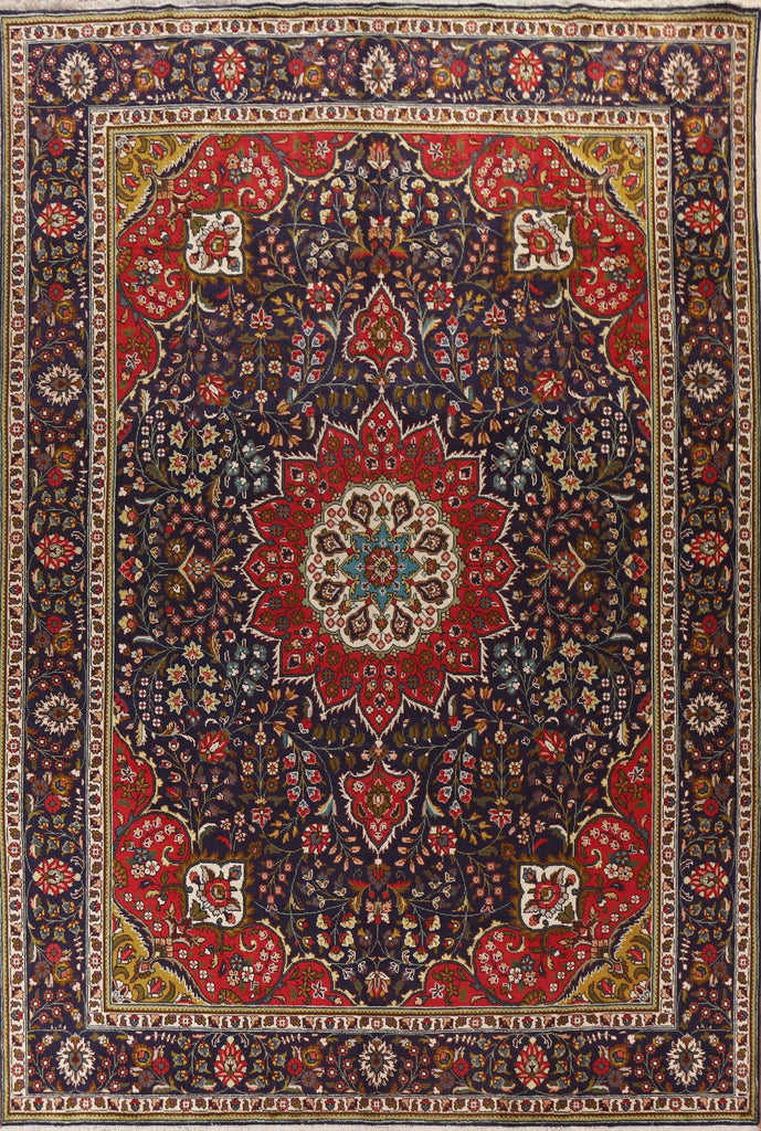 Vegetable Dye Tabriz Persian Area Rug 10x13