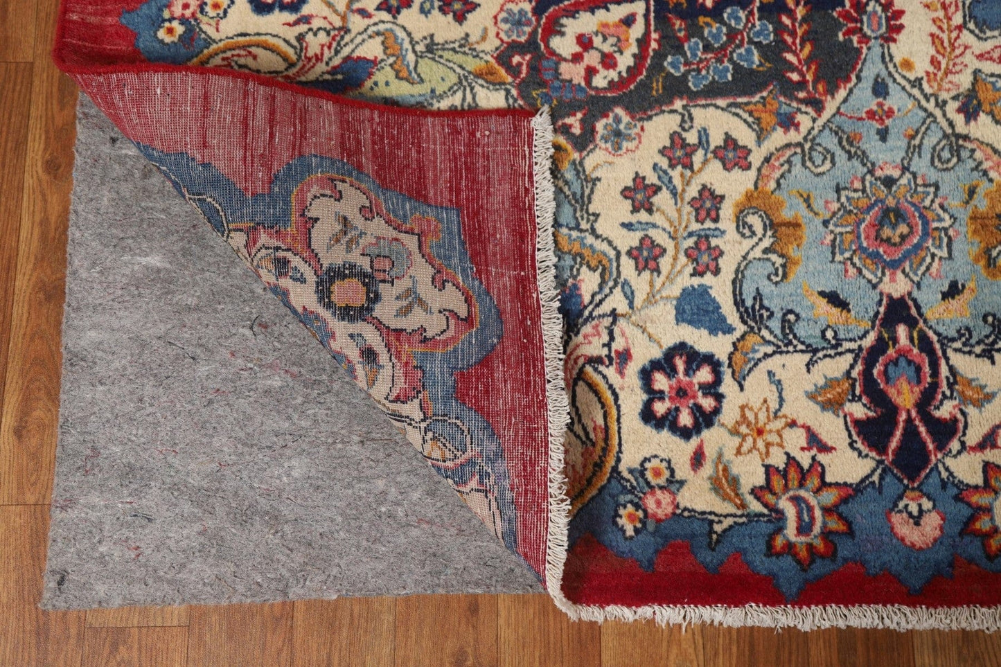 Vegetable Dye Isfahan Persian Large Rug 11x15