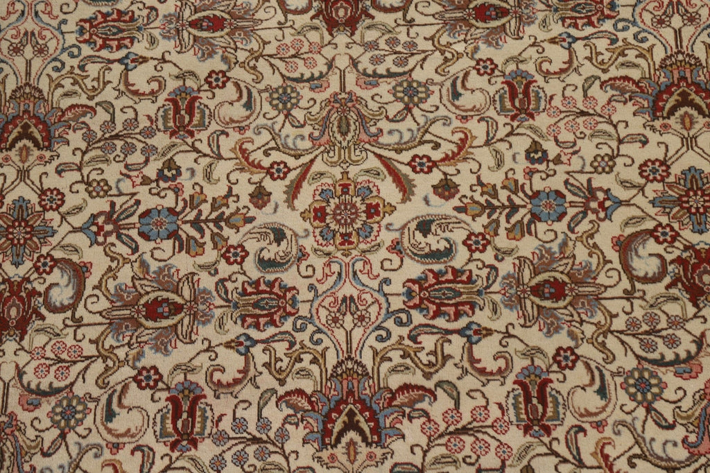 Floral Tabriz Persian Area Rug 10x13