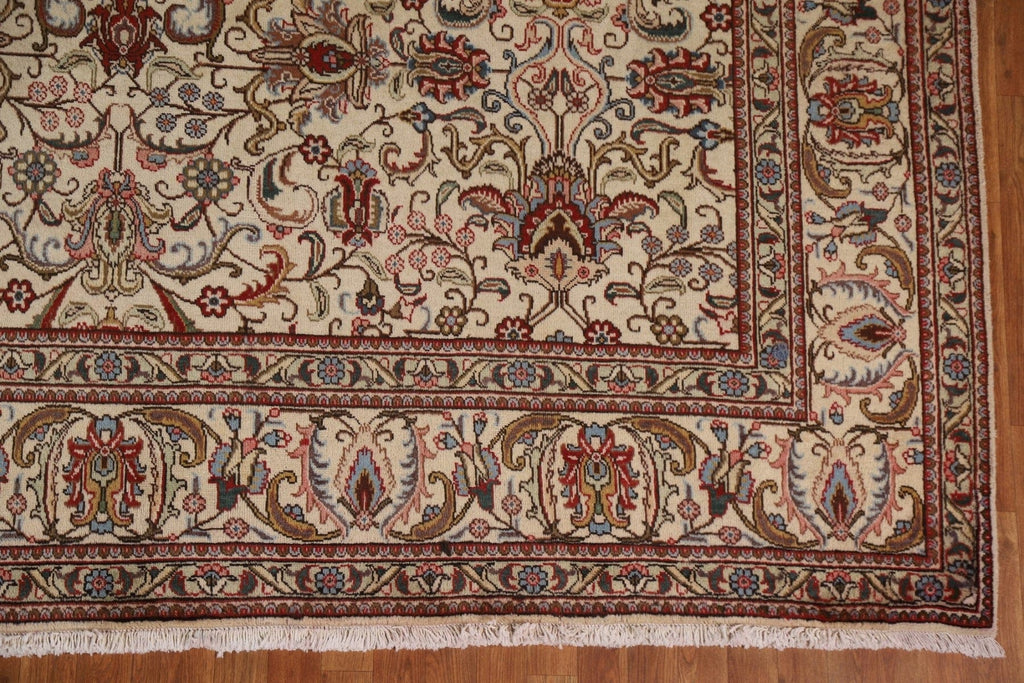 Floral Tabriz Persian Area Rug 10x13