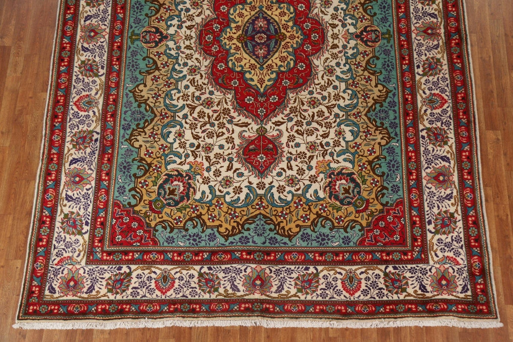 Vintage Tabriz Persian Area Rug 8x11