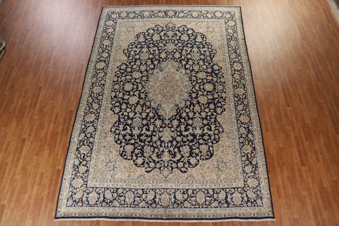 Vegetable Dye Kerman Persian Large Rug 10x14