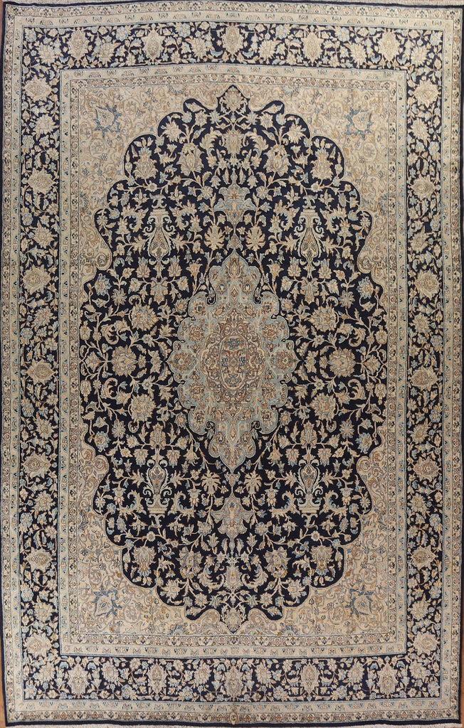 Vegetable Dye Kerman Persian Large Rug 10x14