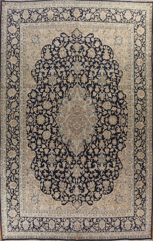 Vegetable Dye Kerman Persian Large Rug 10x14