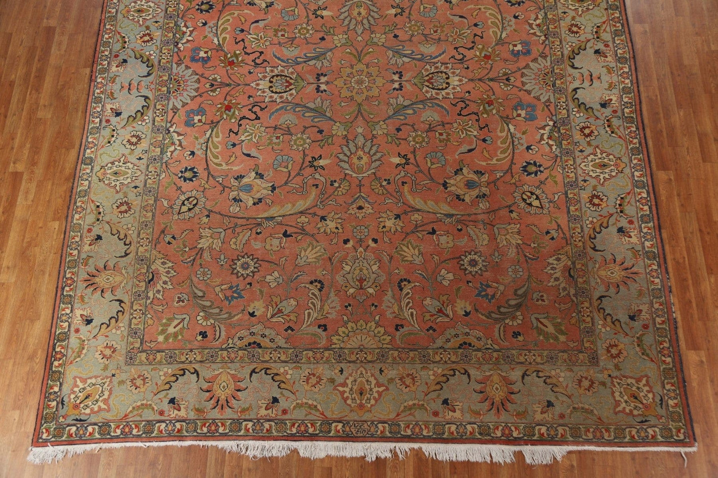 Antique Vegetable Dye Tabriz Persian Area Rug 10x13