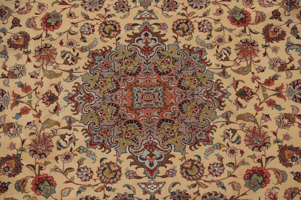 Vegetable Dye Tabriz Persian Area Rug 10x13