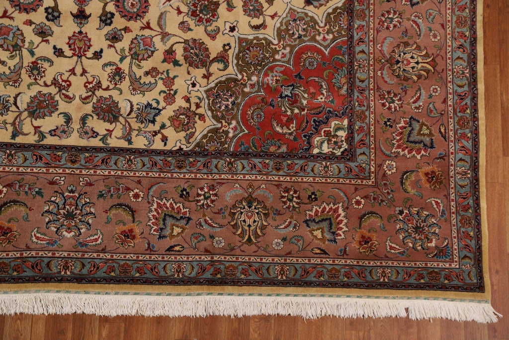 Vegetable Dye Tabriz Persian Area Rug 10x13