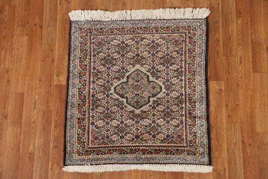 Geometric Turkoman Persian Square Rug 3x3