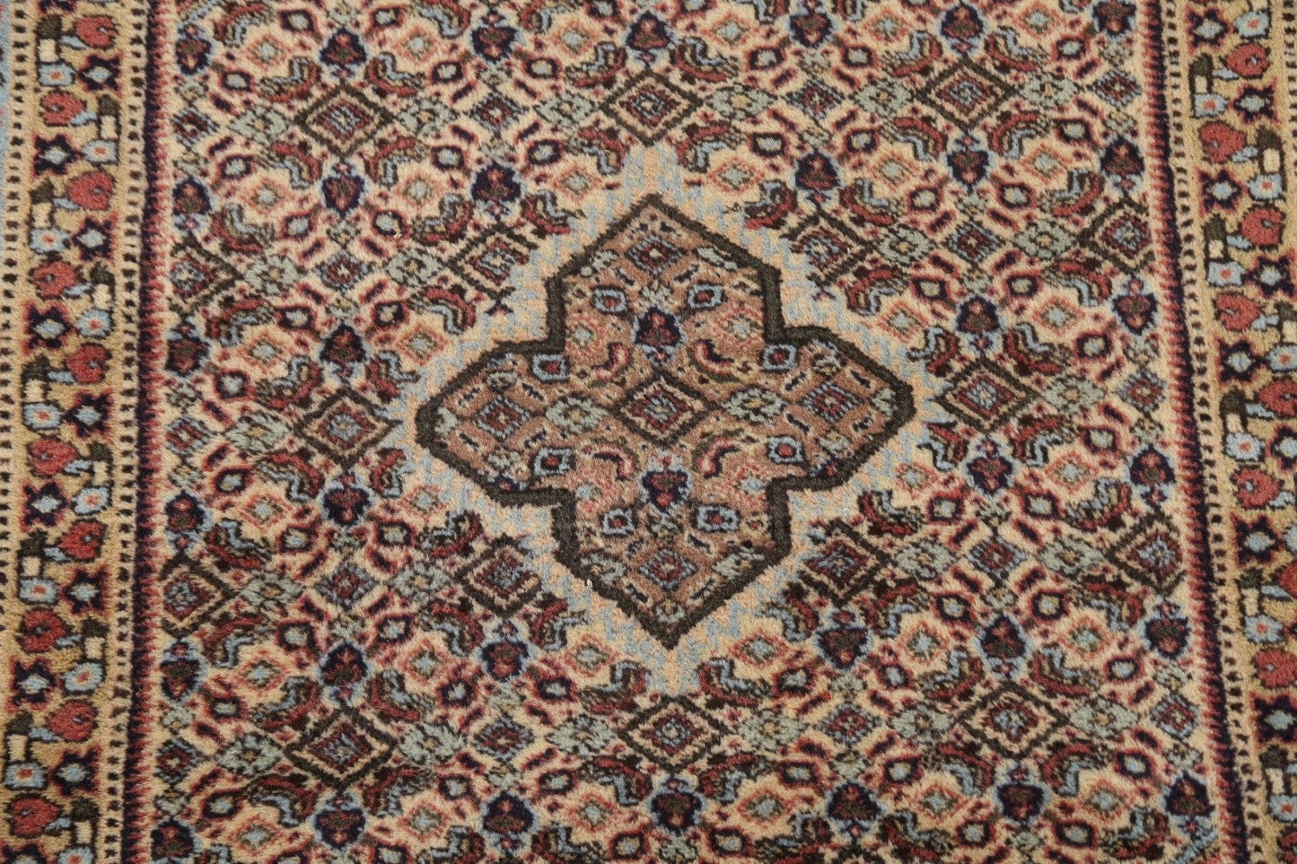 Square Turkoman Persian Rug 3x3