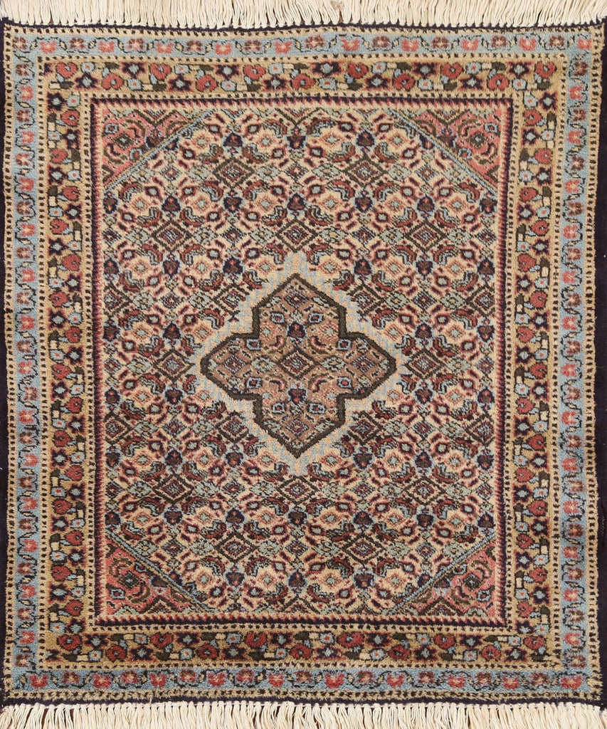 Square Turkoman Persian Rug 3x3