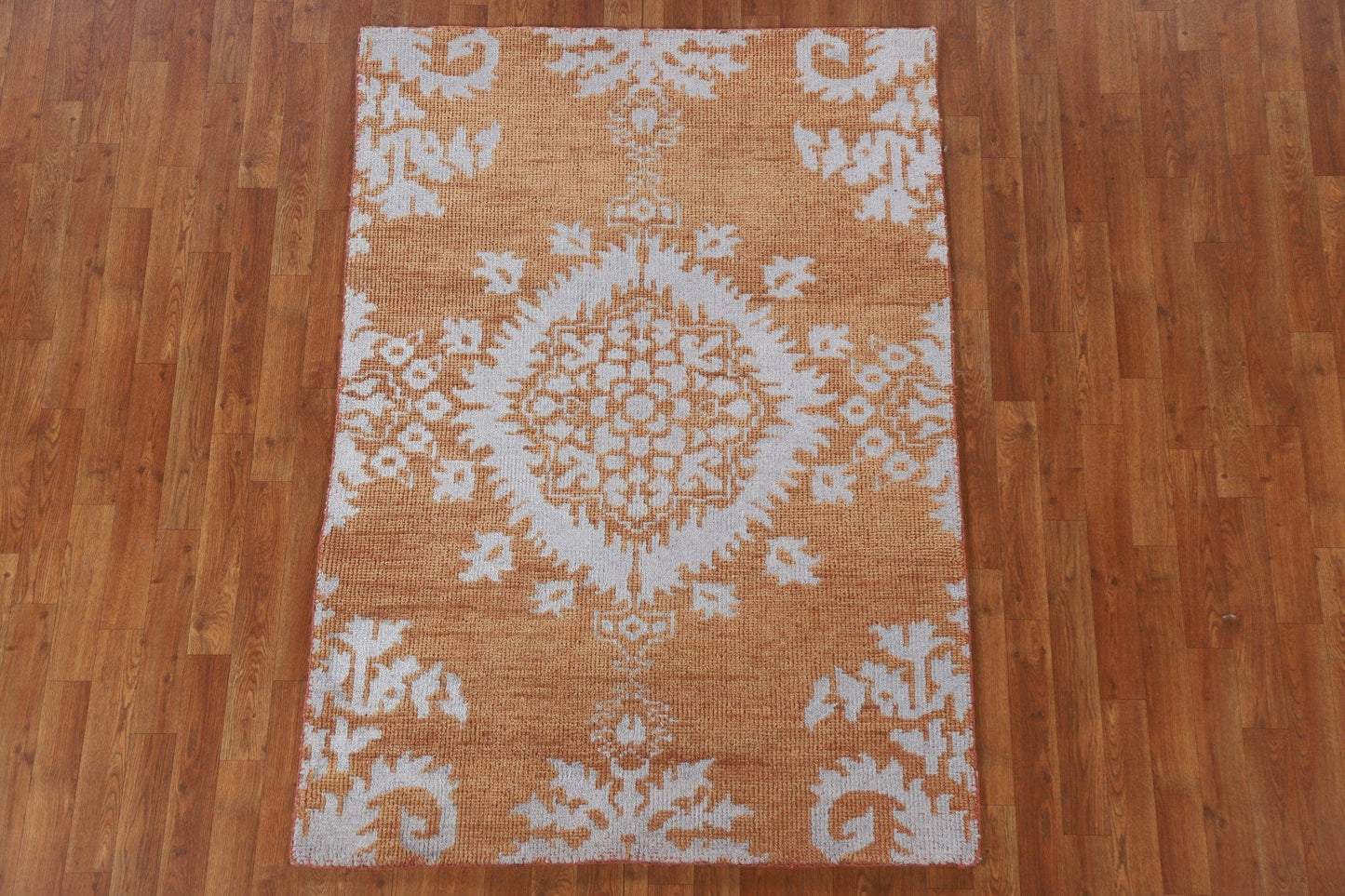 Handmade Abstract Area Rug 4x6