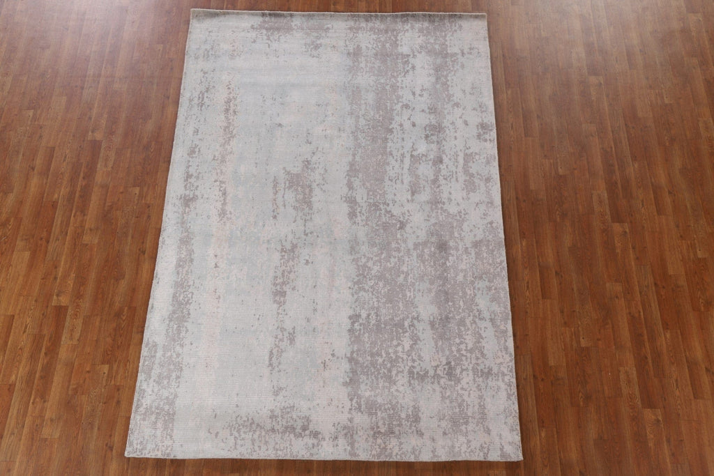 Contemporary Abstract Area Rug 6x9