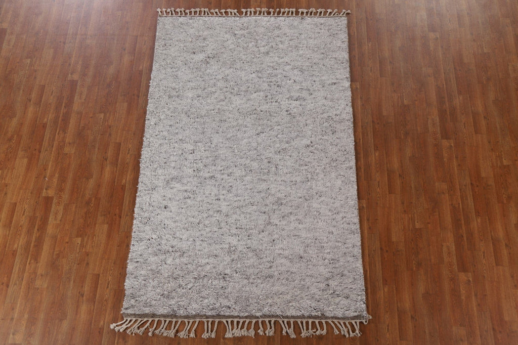 Contemporary Moroccan Area Rug 5x8