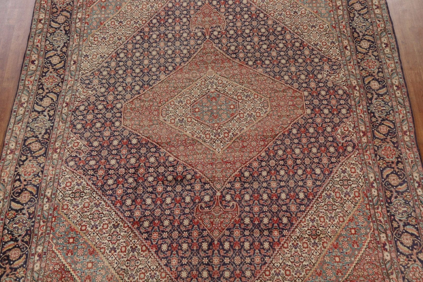 Geometric Tabriz Persian Area Rug 10x12