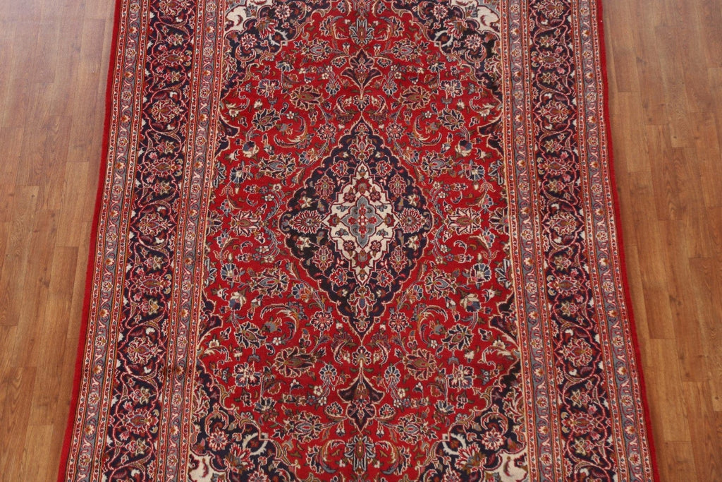 Traditional Mashad Persian Area Rug 6x10