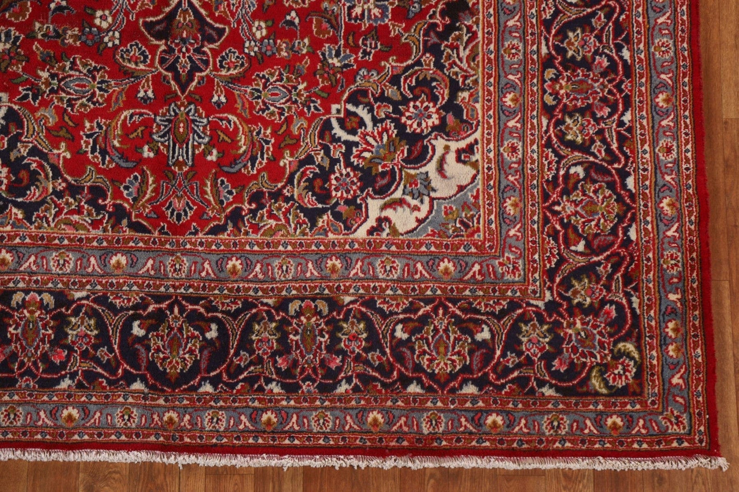 Traditional Mashad Persian Area Rug 6x10