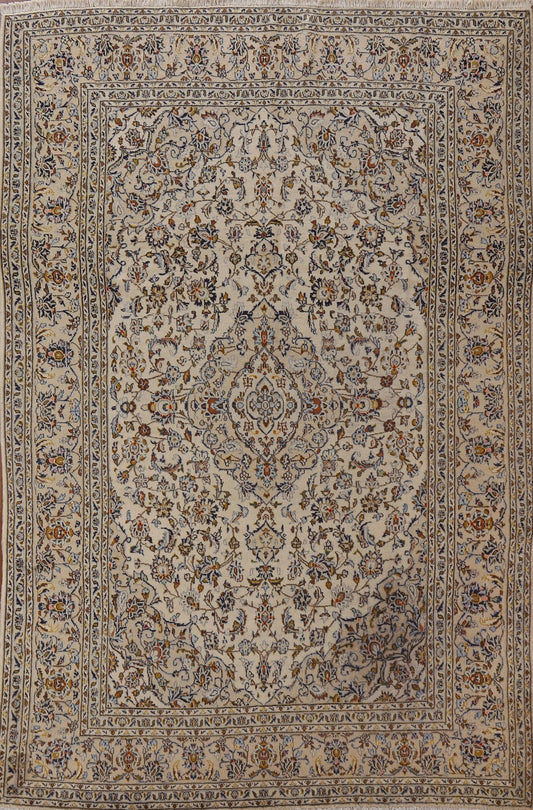 Traditional Kashan Persian Area Rug 7x9