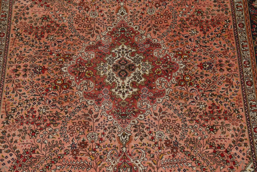 Vintage Floral Tabriz Persian Area Rug 8x11