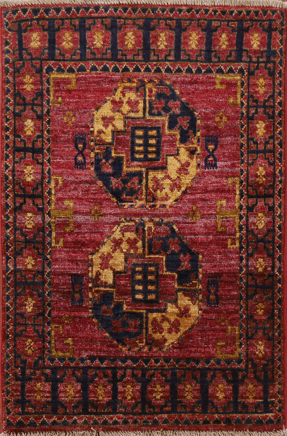 Vegetable Dye Super Kazak Oriental Rug 2x3