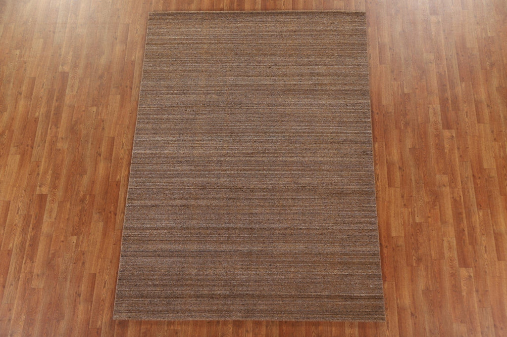 Contemporary Gabbeh Area Rug 6x8