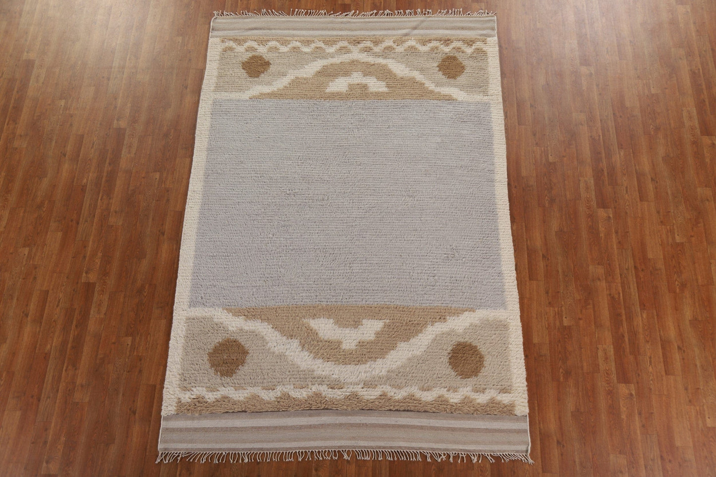 Handmade Moroccan Area Rug 6x8