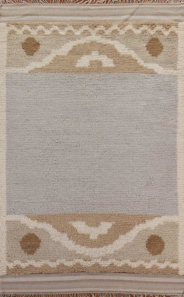 Handmade Moroccan Area Rug 6x8