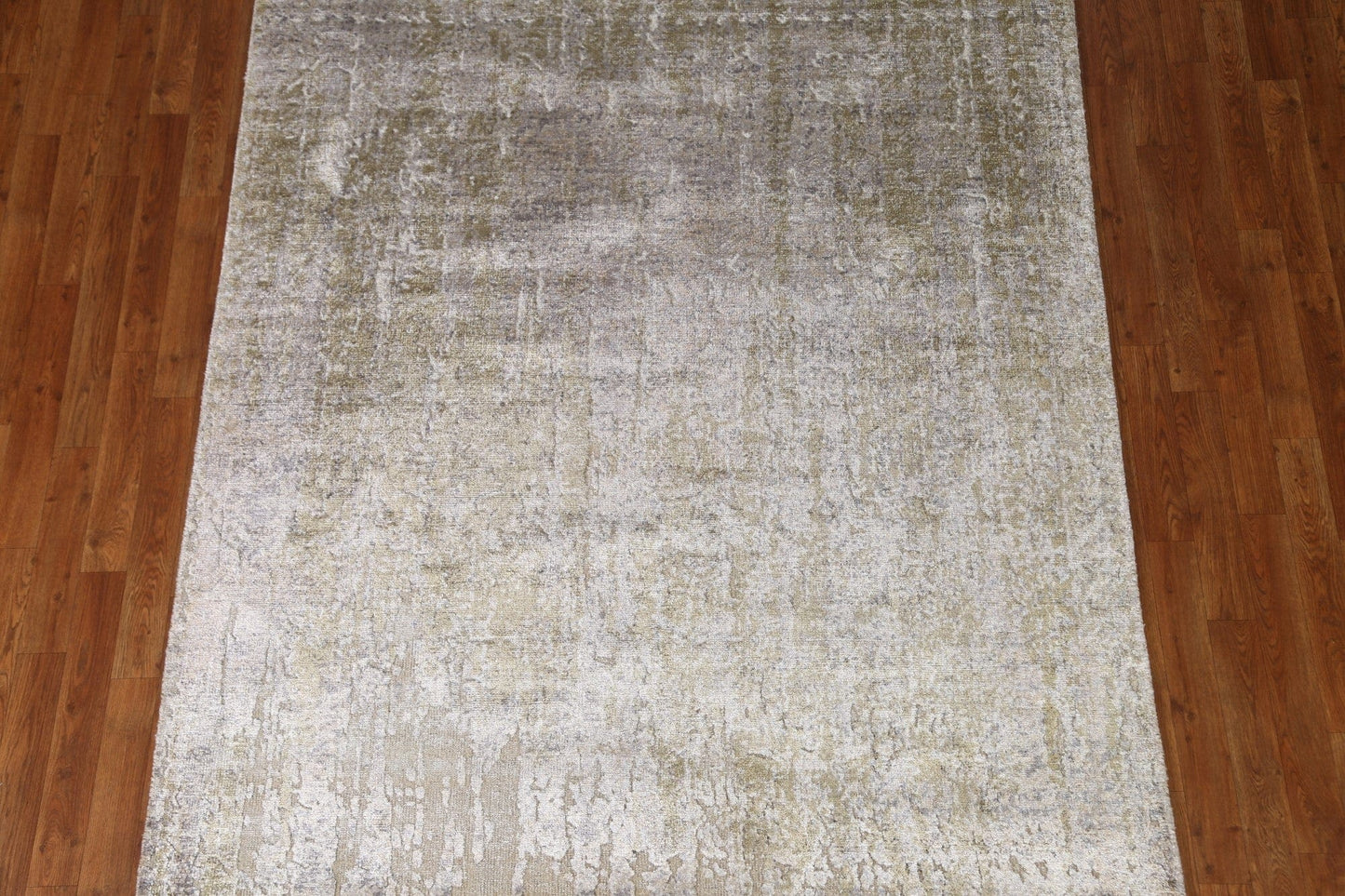 Distressed Look Abstract Area Rug 6x8