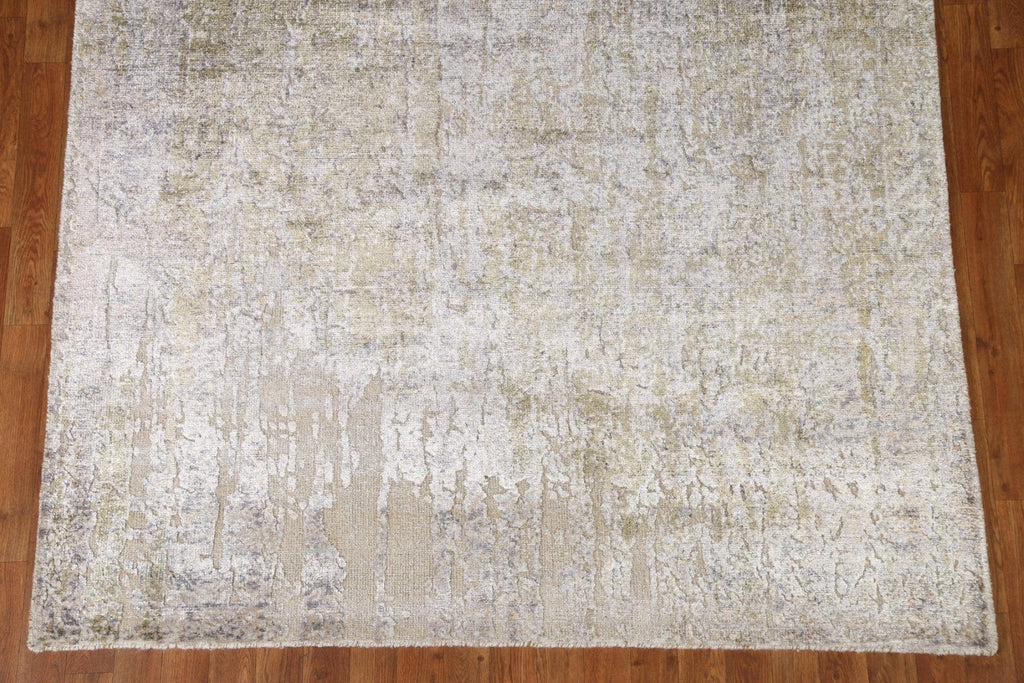 Distressed Look Abstract Area Rug 6x8