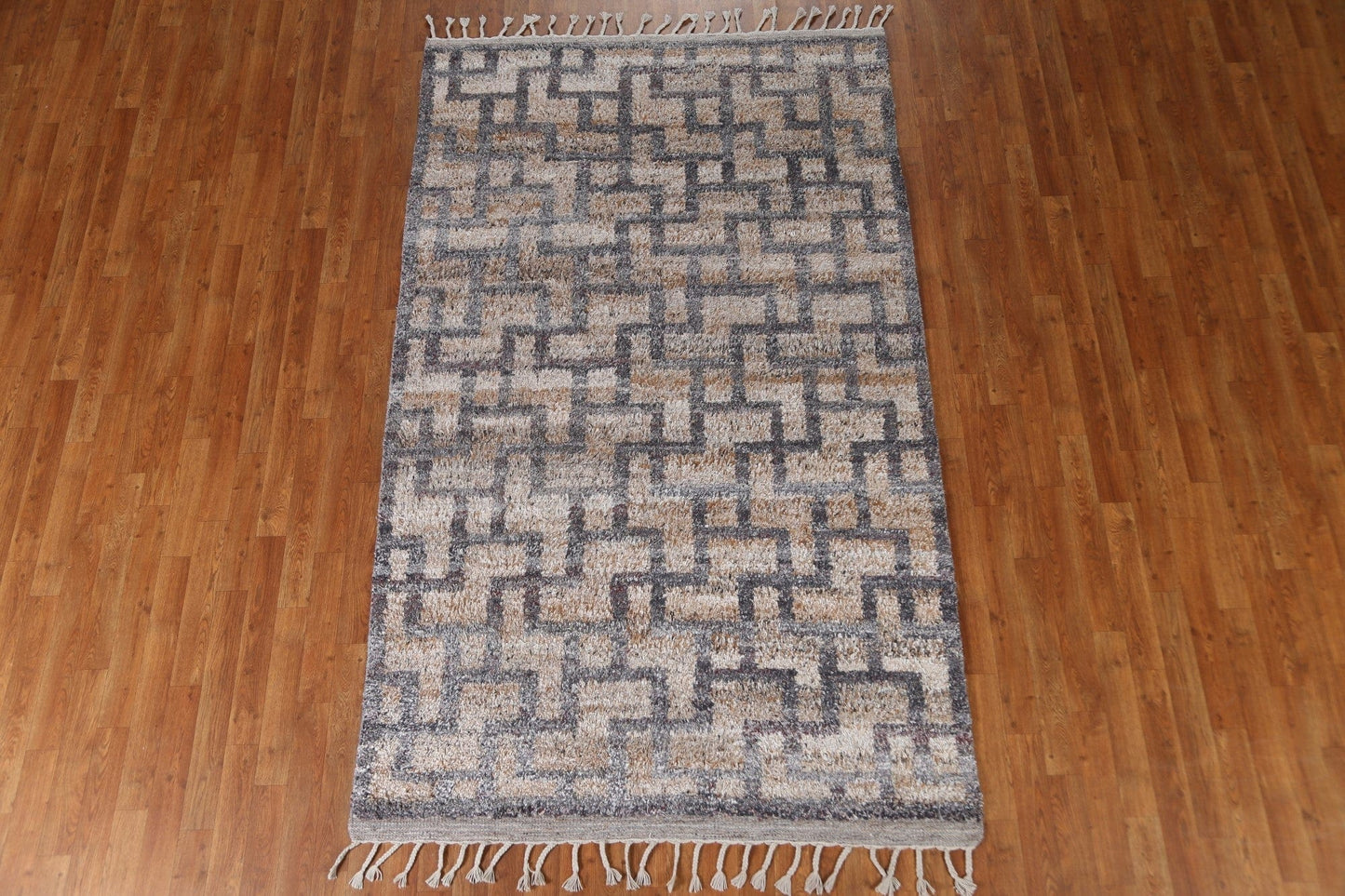 Geometric Moroccan Oriental Area Rug 5x8