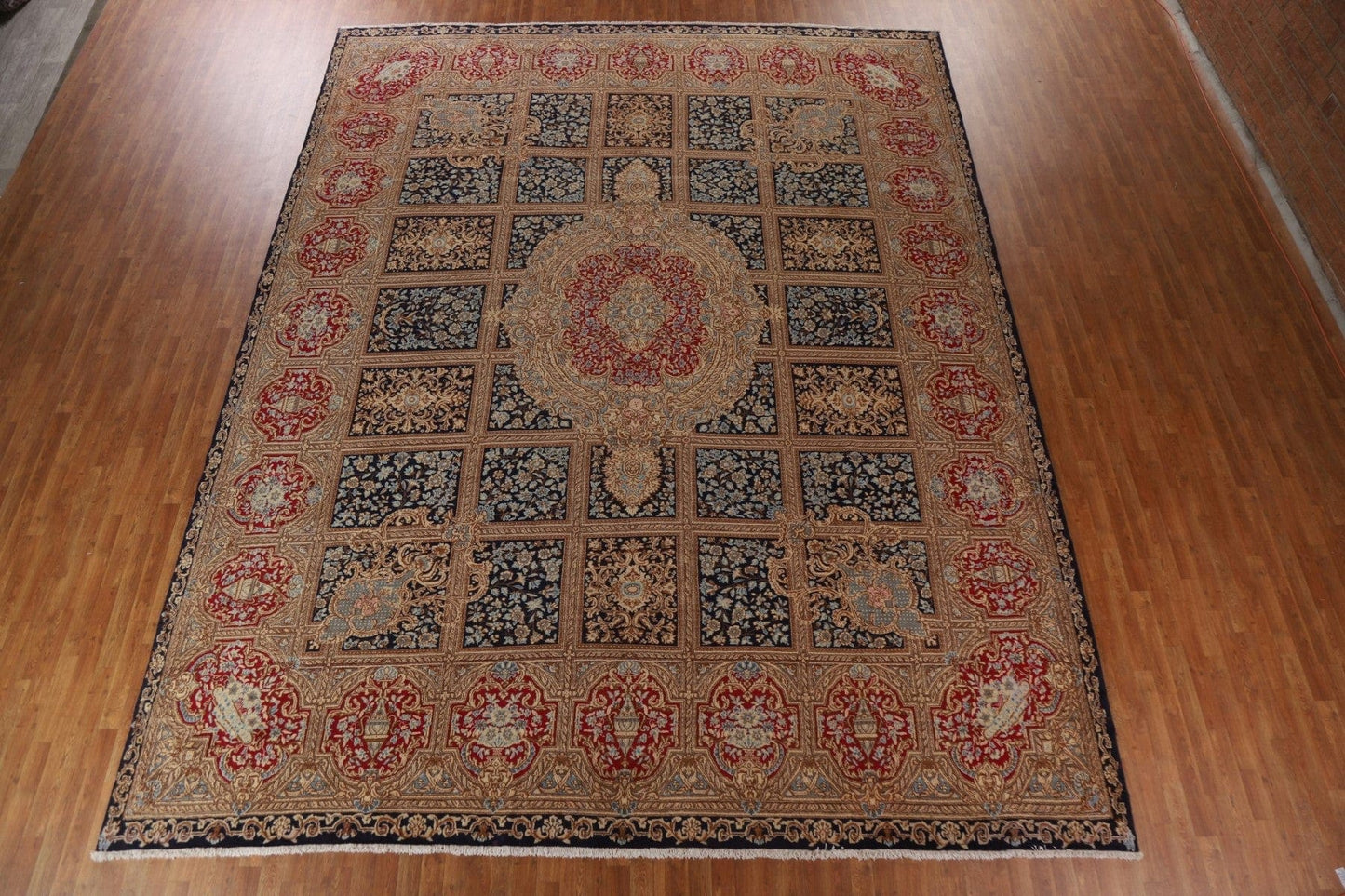 Palace Size Antique Kerman Persian Rug 13x16