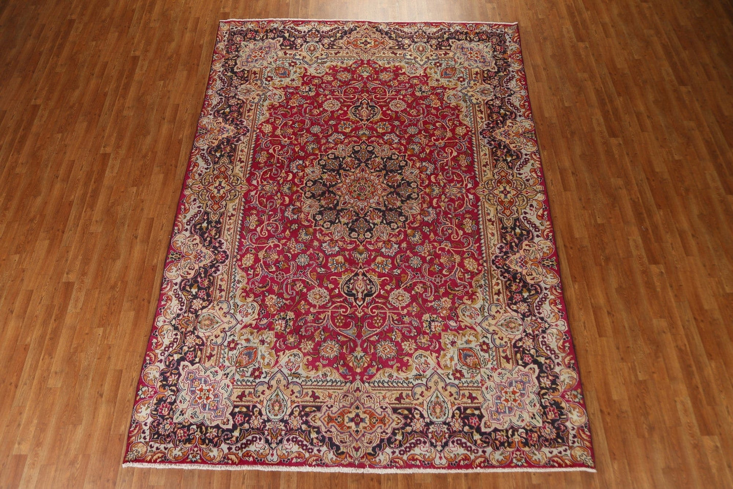 Traditional Kashmar Persian Area Rug 8x11