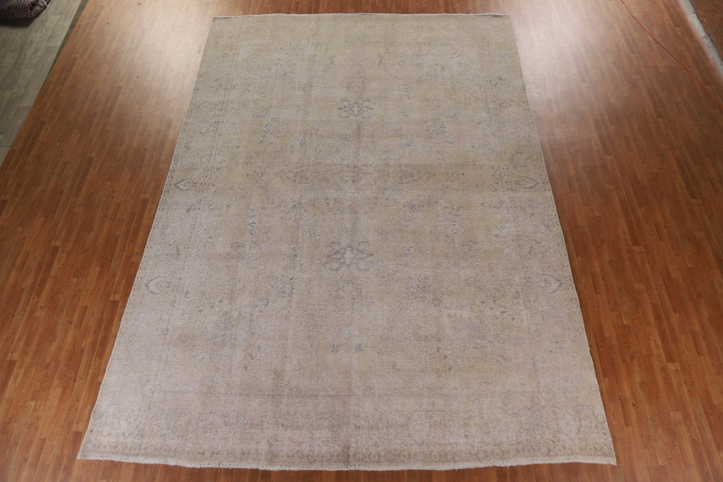 Palace Size Distressed Tabriz Persian Rug 11x16